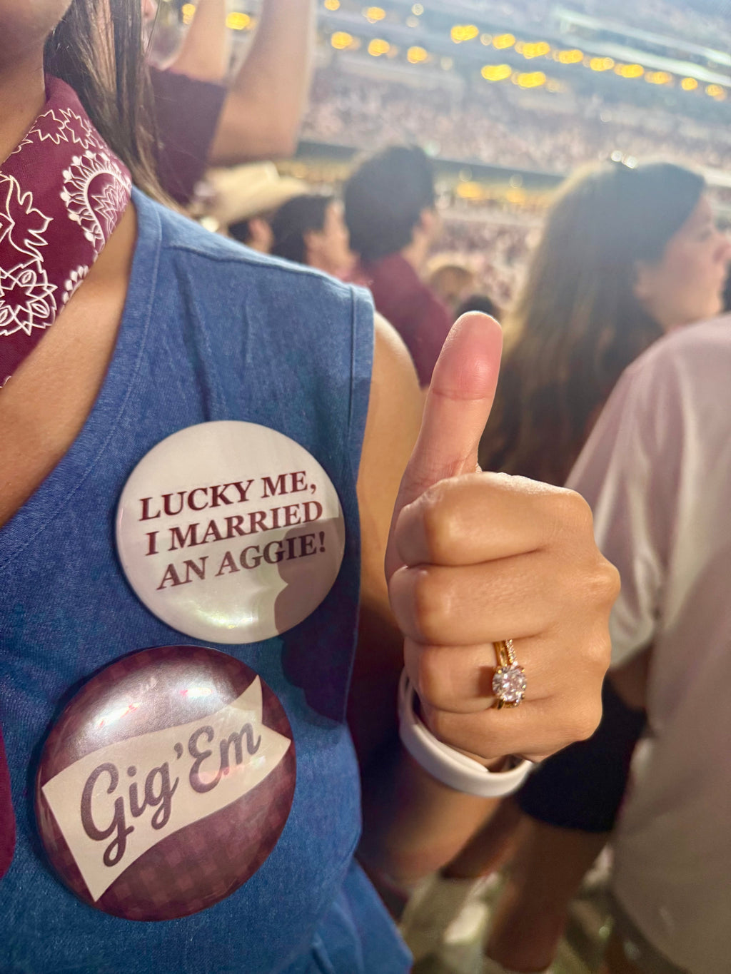 Custom Gameday Button